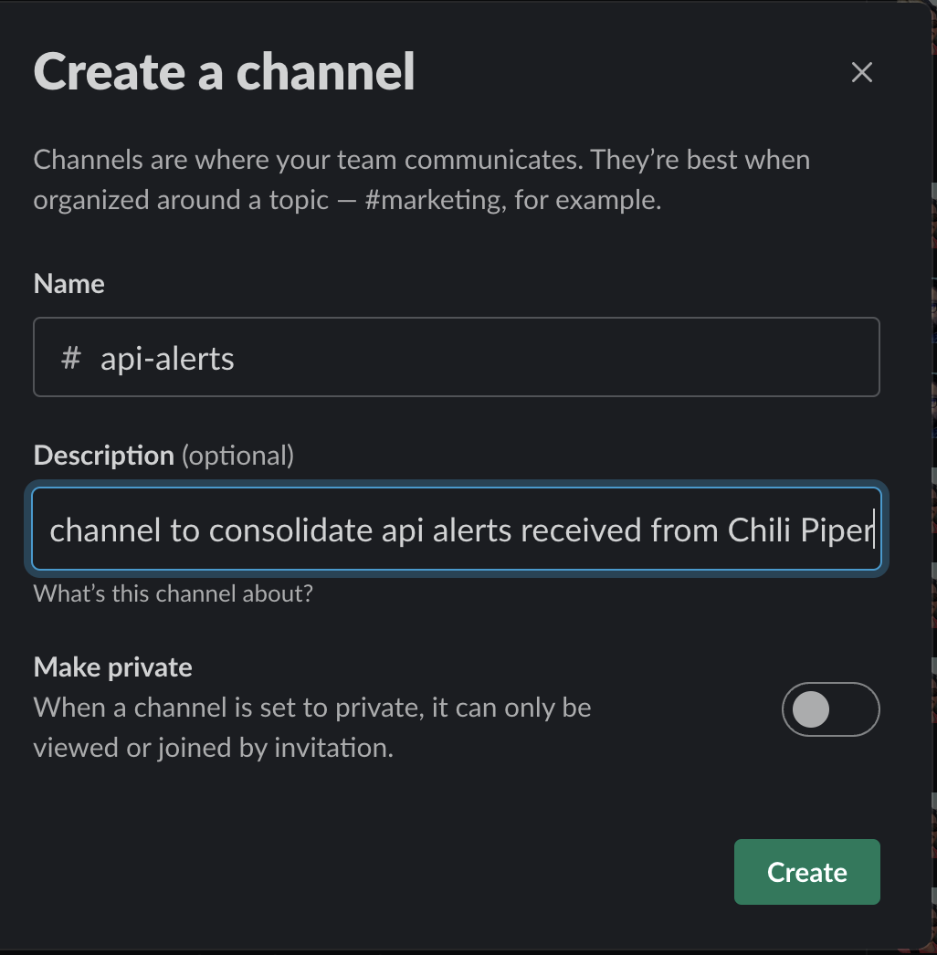 Create Slack Notifications for CRM API Alerts Chili Hub