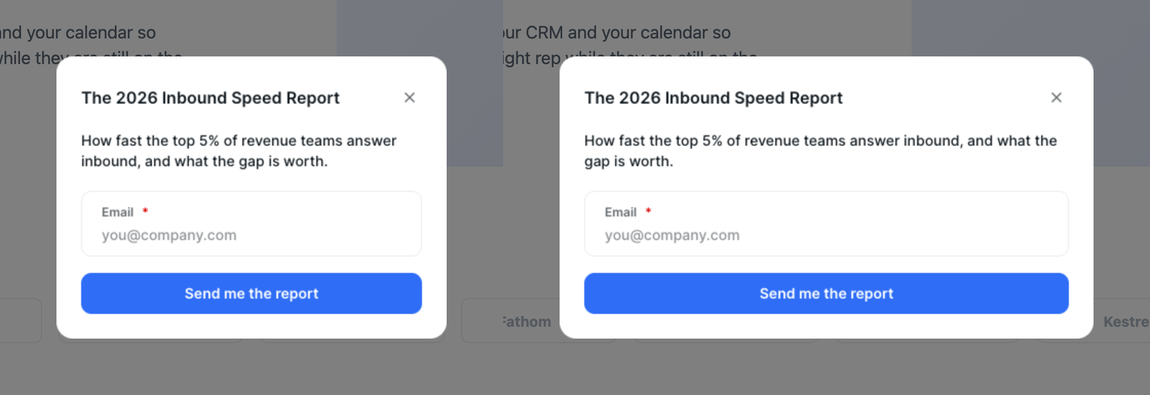 The Offer card at its default 380px width beside a widened 520px version