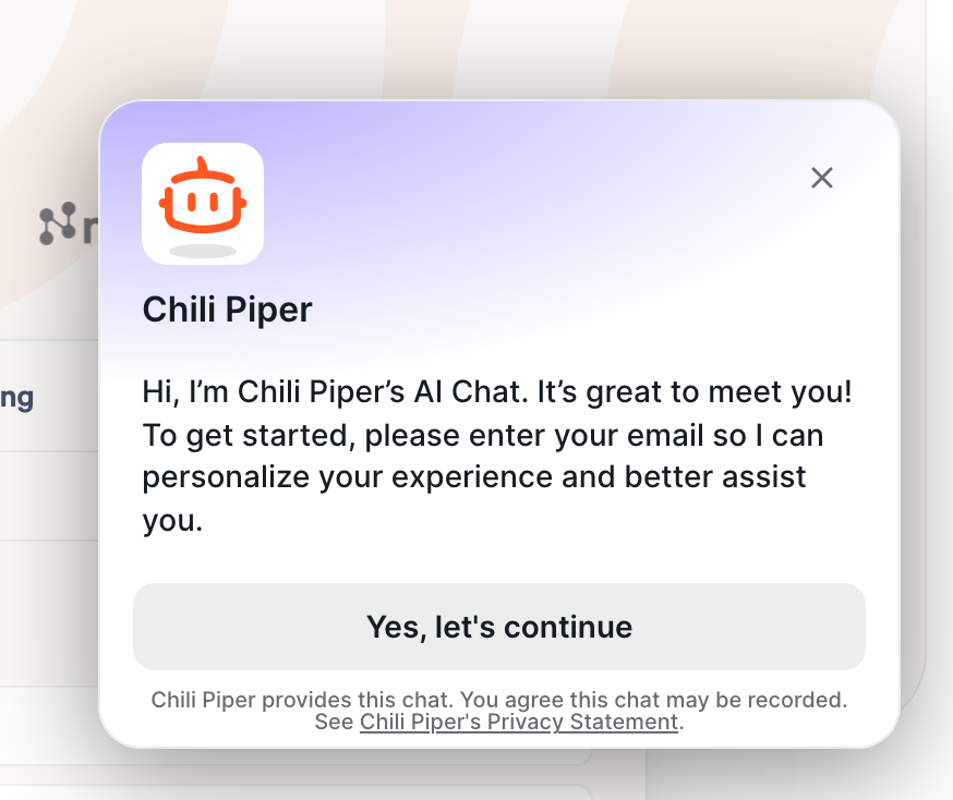 The Chat widget with an alpha-aware drop shadow
